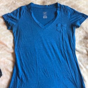 Target blue soft v-neck too